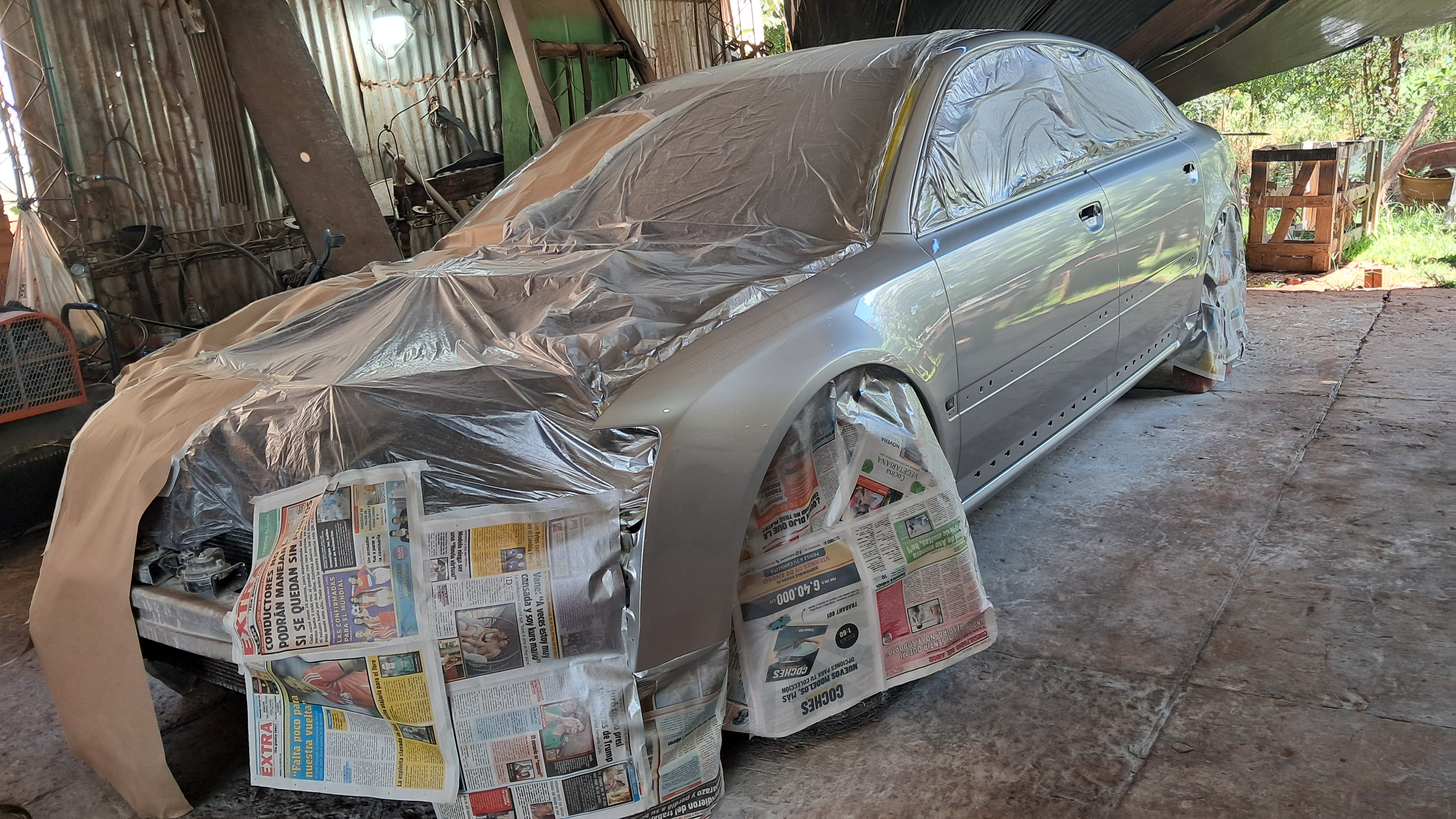 Audi Color Plateado